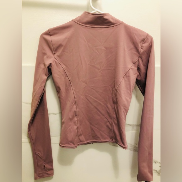 Athletic dusty pink jacket - Picture 2 of 2